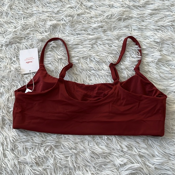 Andie Swim Women’s The Maui bikini top in truffle size Medium - Picture 10 of 10